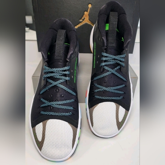 Nike Jordan Zoom Separate Black Green Strike DH0248-030 Men\'s Size 12/ WMNS 13.5 main image 6